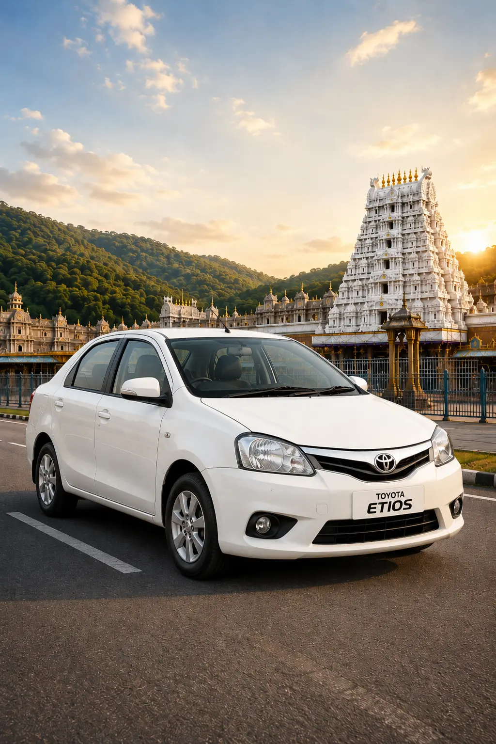 Tirupati Package from Bangalore by Etios Car